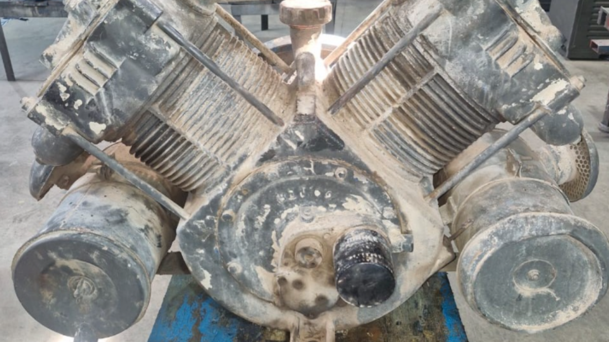 Compressor antes da reforma